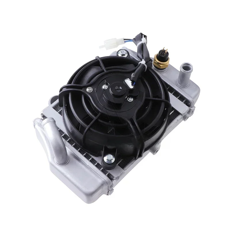 AliExpress - ATV wassergekühlter Motorkühler Kühlerkühlung + Lüfter für 150 cc 250 cc PIT Quad Buggy Dune Motocross Zubehör