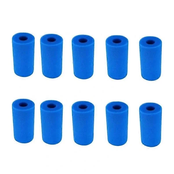 10 Pcs Foam Filter Sponge for Intex Type A Reusable Washable Pool Aquarium Filter Accessories