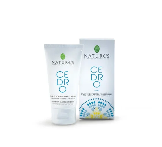 Nature's Cedro Uomo Balsamo Dopobarba Pelli Sensibili 75ml
