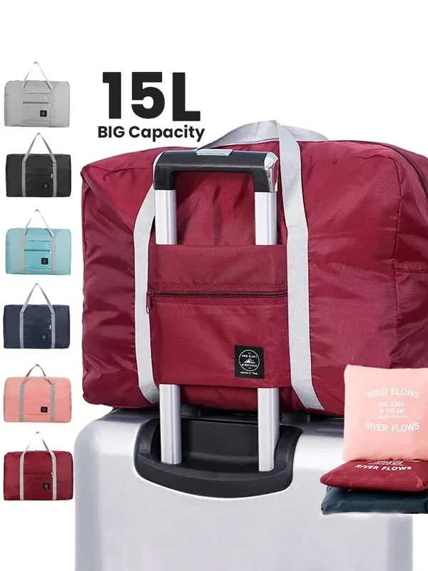 AliExpress - Sac de voyage pliable portable Sac de sport de grande capacité, bagage à main léger Sac de sport Sac d'entraîneur Sac de voyage