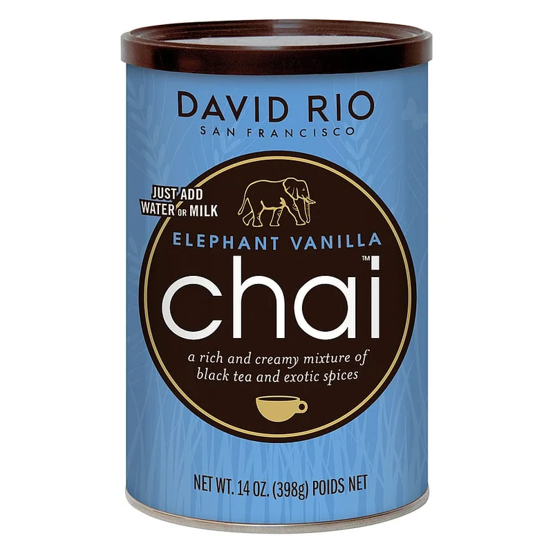 David Rio Chai Elephant Vanilla te 398 g, Helse & Madvarer, Te, Chai Te