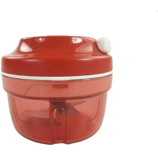 Tupperware Chef Turbo Food Chopper & Onion Dicer i rød-FX-