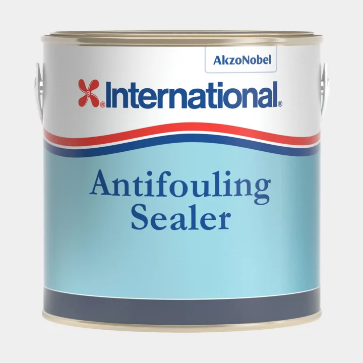 Spærringslag primer / hård biocidfri bundmaling International Antifouling Sealer, 0.75 liter - mørkeblå - Bådmaling