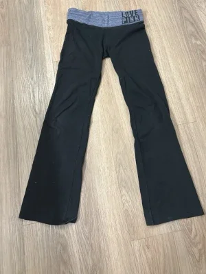 LOVE PINK svarta leggings bootcut