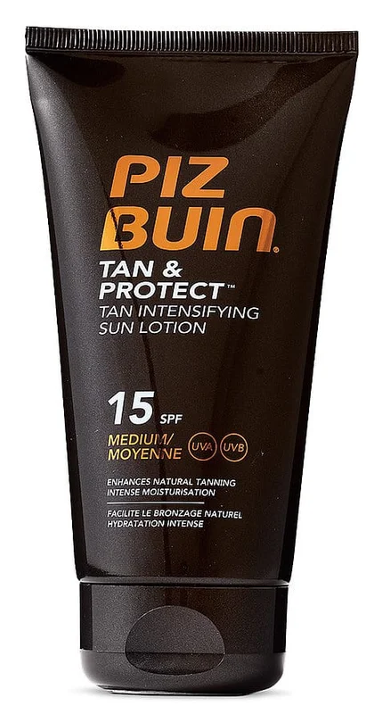 Piz Buin Tan Intensifying Sun Lotion SPF 15 150 ml, Hudpleje, Solcreme & Solpleje, Solcreme