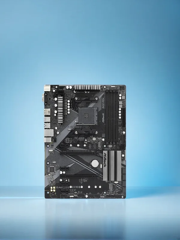 AliExpress - B450 AM4 placa mãe B450 Pro4 R2.0 carte mère CPU Support Ryzen 5 5600 7 5700X 5800X 9 5900X mémoire ramDDR4 128GB Ultra M.2 ATX