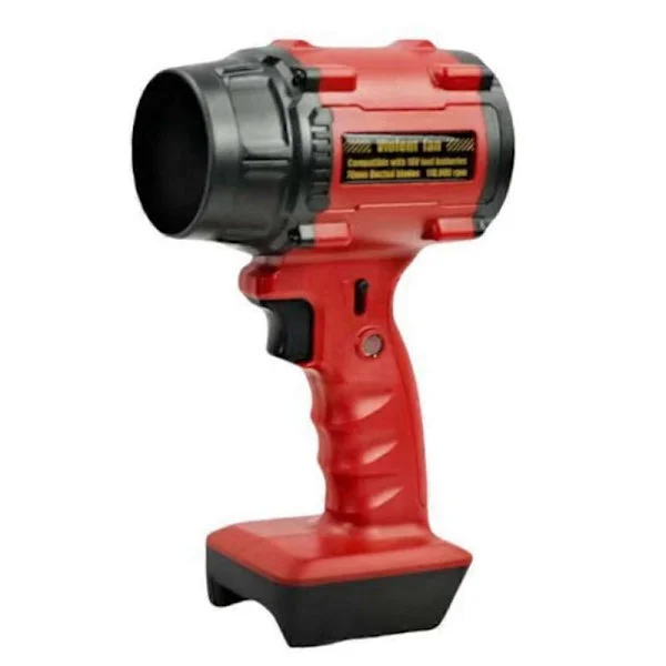 For Milwaukee 18V Batteri Høyeffekts Voldsom Vifte Børsteløs Luftvifte Turbovifte Justerbar Hastighet Løvblåser Jetvifte