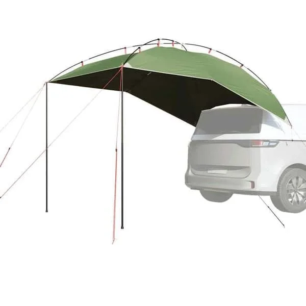 vidaXL Vattenavvisande biltäcke grön, tält, trädgårdstält, utomhusavdelning, campingtält, campingtak, skydd 4009527