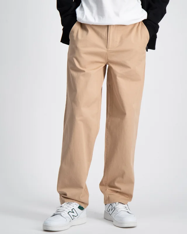 RYVLS Urban Loose Chino Beige Bukser Dreng - Kids Brand Store