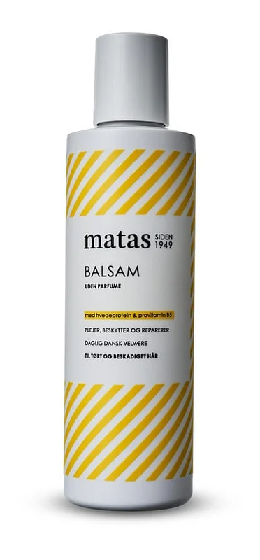 Matas Striber Balsam til Tørt og Beskadiget Hår Uden Parfume 250 ml, Hår, Shampoo & Hårpleje, Balsam