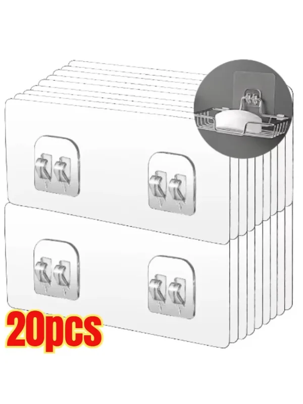 AliExpress - Starker Klebehaken, wasserdichter Regalaufkleber für Badezimmer, Küche, Wandregal, Küchenhaken zum Aufkleben, Wandhaken, 