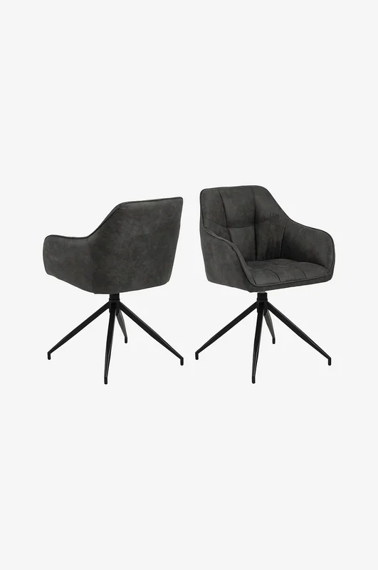 AC Design Furniture - Karmstol Adela - Grå - Karmstolar - Från Homeroom
