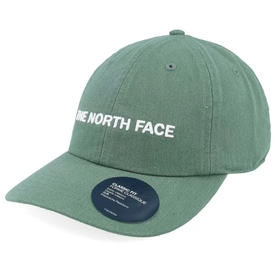 The North Face Cap Roomy Norm Hat Washed Duck Green Dat Cap / Unstructured Grün One Size Baumwolle Unconstructed