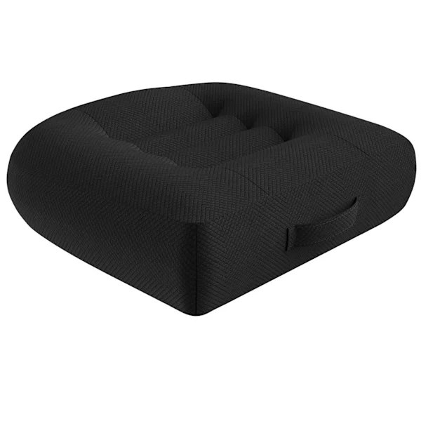 Sittdyna/bilbarnstol, pall/stolsdyna 40x40 ergonomisk ortopedisk sittdyna för matbordsstolar (YH)