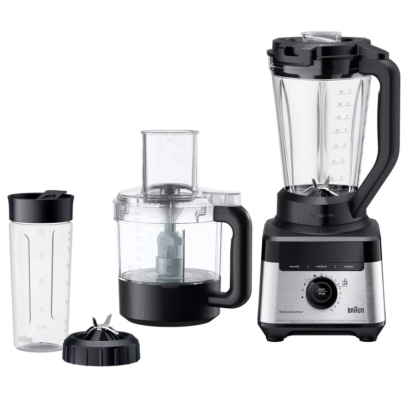 Braun JB7568.BK foodprosessor, svart - Kjøp kjøkkenmaskin hos Bakeren og Kokken