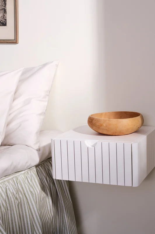 Jotex - Sängbord MDF Vit PALANZO - Köp Sängbord hos Jotex
