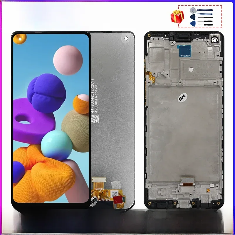 AliExpress - 6.5 "pour Samsung Galaxy A21S affichage A217F A217 LCD écran tactile numériseur affichage pour Galaxy A21S LCD A217F/DS A217H