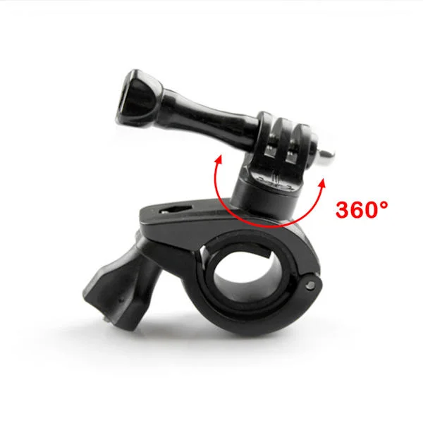 Universal 360° roterende cykel motorcykel kamera mount til Hero kamera