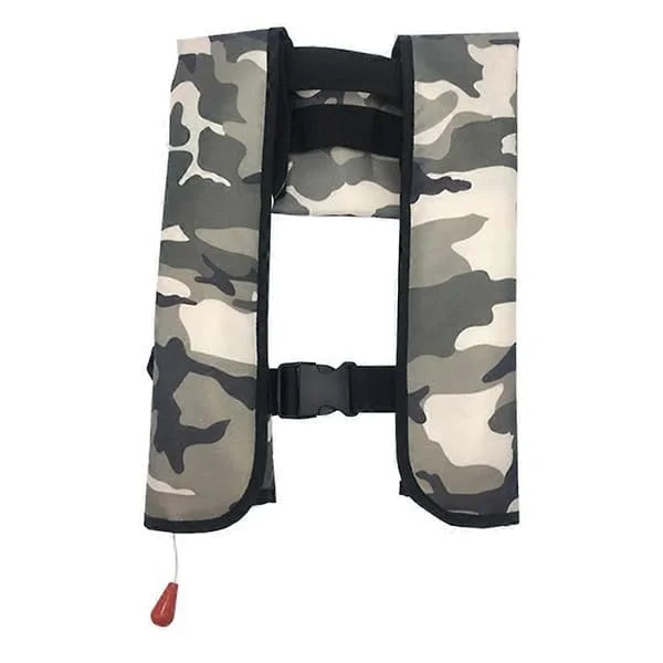 JH-CQJSY-01 Manuell Versjon Bærbar Oppblåsbar Redningsvest Voksen 300D Nylon 150N Høy Oppdrift VestB
