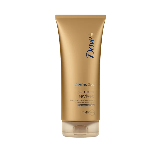 Dove DermaSpa Summer Revived Dark Self Tan Body Lotion, 200 ml Brun-utan-sol Dam 200ML