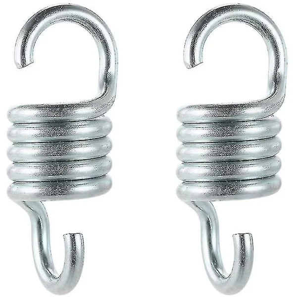 4" Heavy Duty Hängmattestol Fjäder Veranda Gungor Fjäder, Punch Bag Fjäder Upphängningskrokar, 2pack