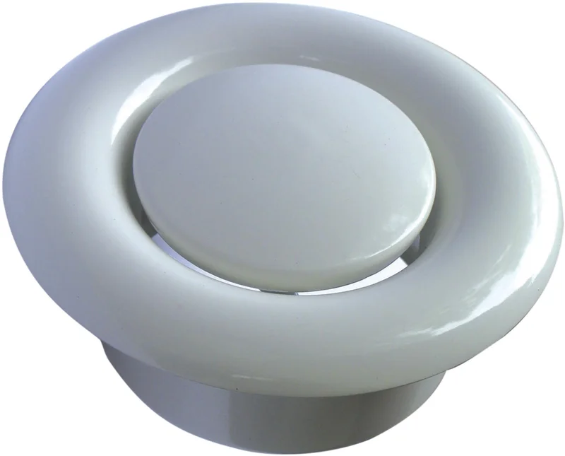 Flexit 09711 Frånluftsdon 100 mm Vit, Ventilation