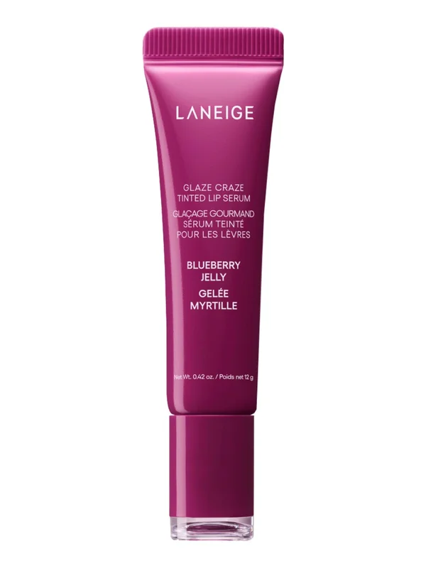Laneige Glaze Craze Tinted Lip Serum Lip Balm Blueberry Jelly 12 g 12.0g