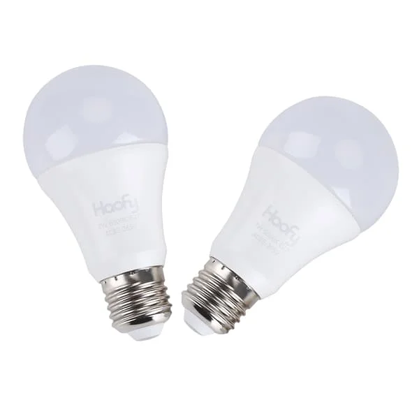 Skymningsrelä Glödlampa, EECOO 7W Smart Sensor LED-lampor Inbyggd Fotosensor Detektion med Au