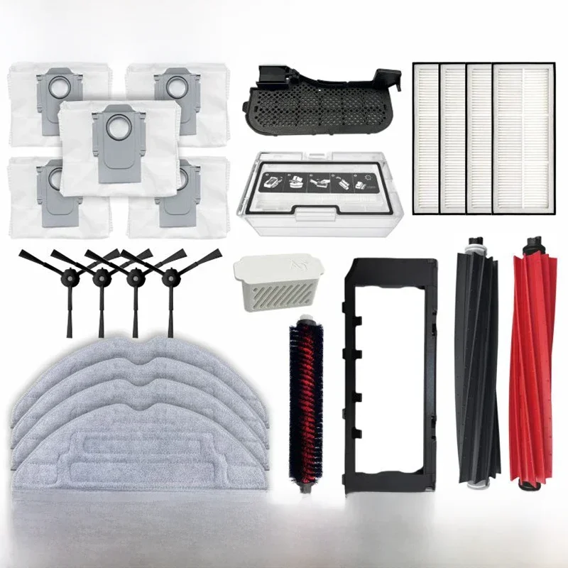AliExpress - Roborock S8 Pro Ultra Zubehör Seitenbürste HEPA-Filter Mopp Tuch Staubbeutel für Roborock S8/S8+ Staubsauger Ersatzteile