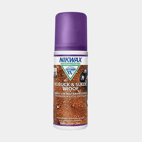 Impregnering för skor i mocka & nubuck NIKWAX Nubuck & Suede Proof, spray, 125 ml
