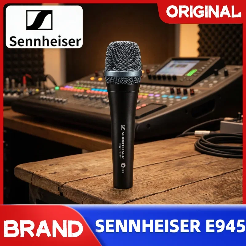 AliExpress - Sennheiser E945 2er-Set Dynamisches Mikrofon Supernierencharakteristik Live-Gesang Bühnen-Kabelmikrofon Professionell mit Clip und Etui 
