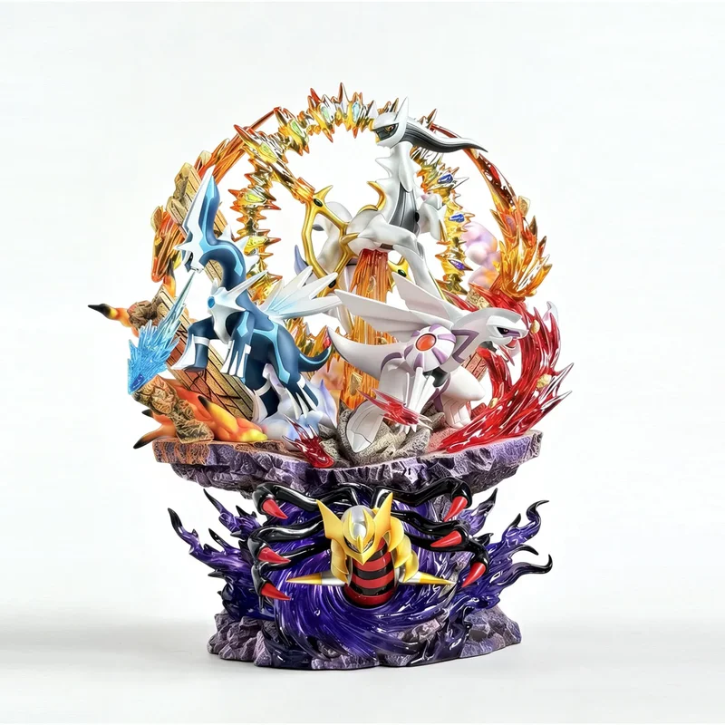 AliExpress - 37 cm Pokemon Ppap Four Legendary Beasts Set Figur mit Licht Anime Merch Deko-Ornament Sammlermodell Geburtstagsgeschenk