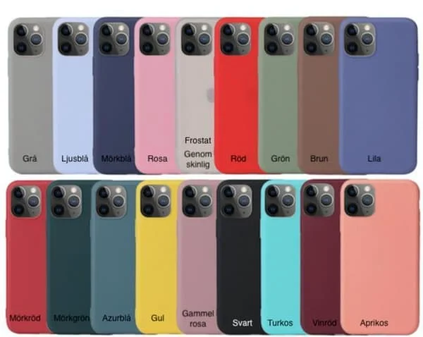 iPhone 15 Pro - Matt TPU case - Skal