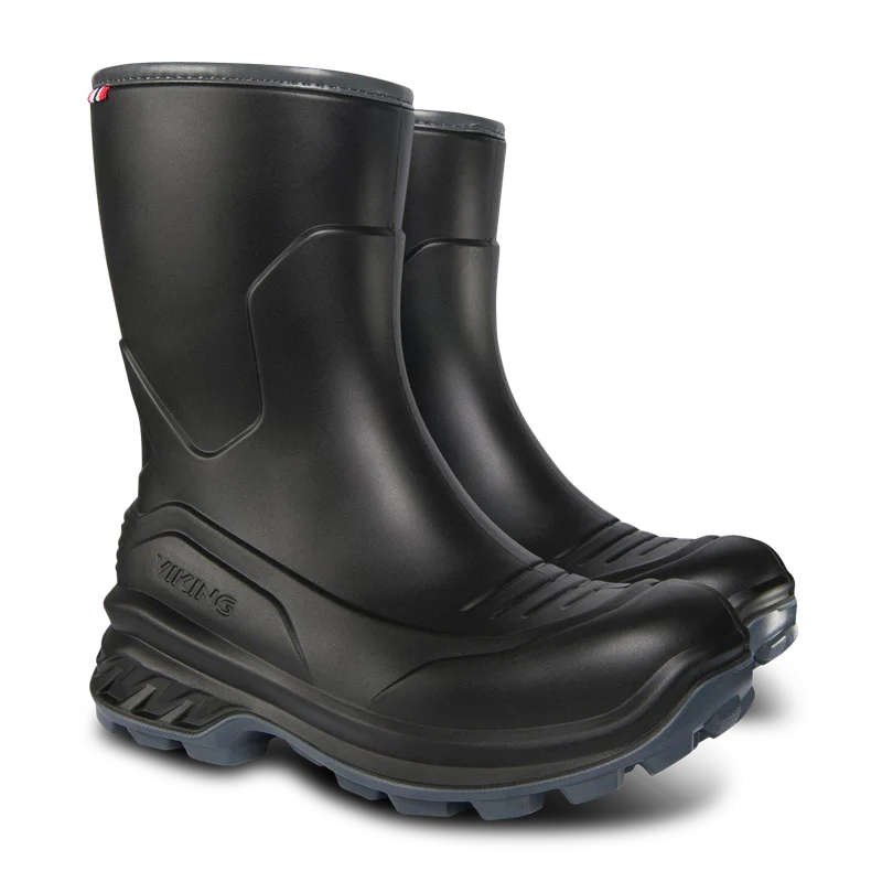 Cizme Snowmobil Viking Trophy Icefighter Mid Warm negru/gri 39