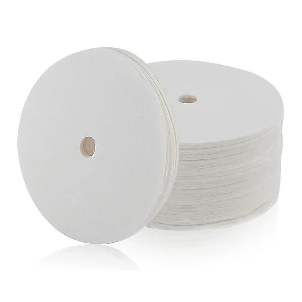 400 st Perkulator Kaffefilter, Oblekta, 3,75 tum Engångs Kaffefilter, Disk Kaffefilter (LGL)