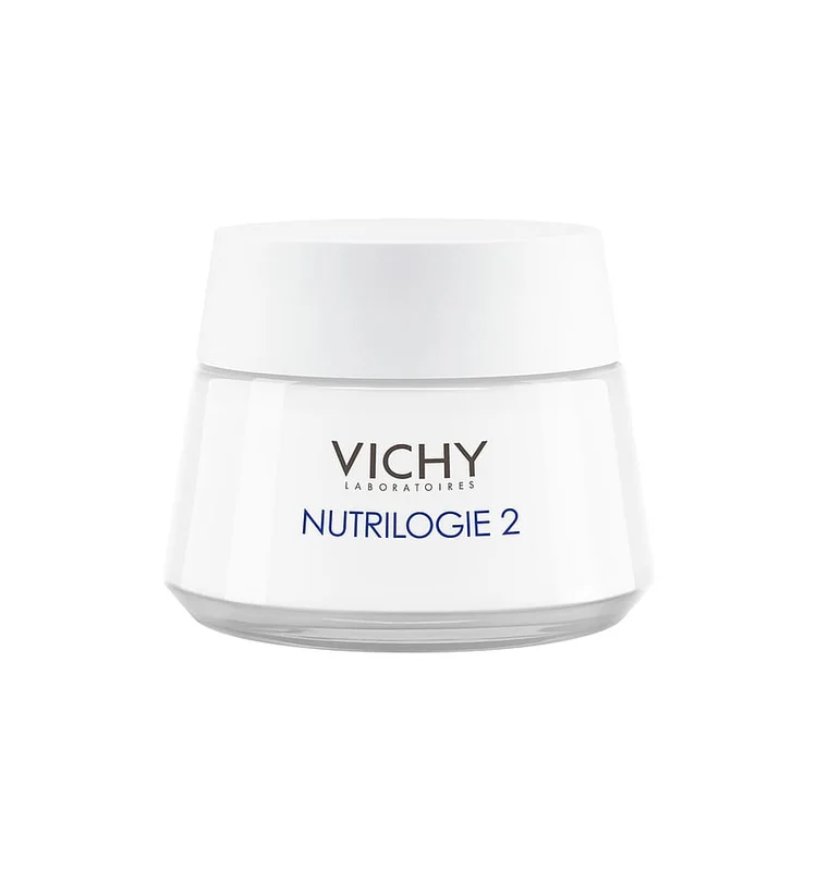 Spar 25% • Køb 2, Vichy Nutrilogie 2 Day Cream for Very Dry Skin 50 ml, Hudpleje, Ansigtspleje, Dagcreme