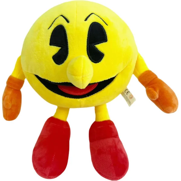 9,8" Yellow Pacman Plush Toy, Cool Pacman Toys, Plush Gifts for Boys