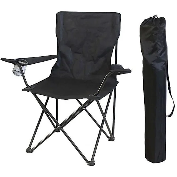 Portable Camping Chair Storage Bag, Durable Replacement Cover, Outdoor Equipment Compatible with db Black L L_OF L{AZC} L Black L