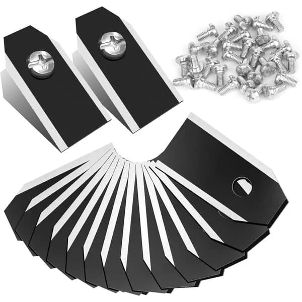 30x karbonstålblad for alle Husqvarna Automower/Gardena/Yardforce - Robotgressklipperblader for Husqvarna 305, 308, 310, 315, 320, 420, etc.