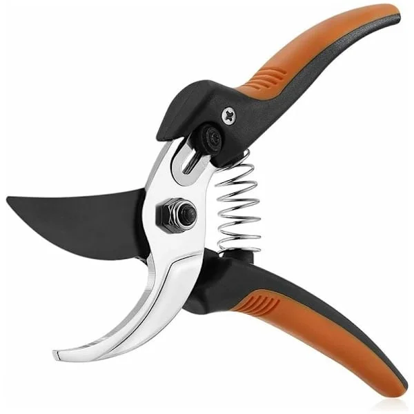 Trädgård Beskärning Saxar Färsk Blad Beskärning Saxar Trädgård Beskärning Saxar Premium Titan Trädgård Saxar Träd Trimmer med Svamp Handtag och 