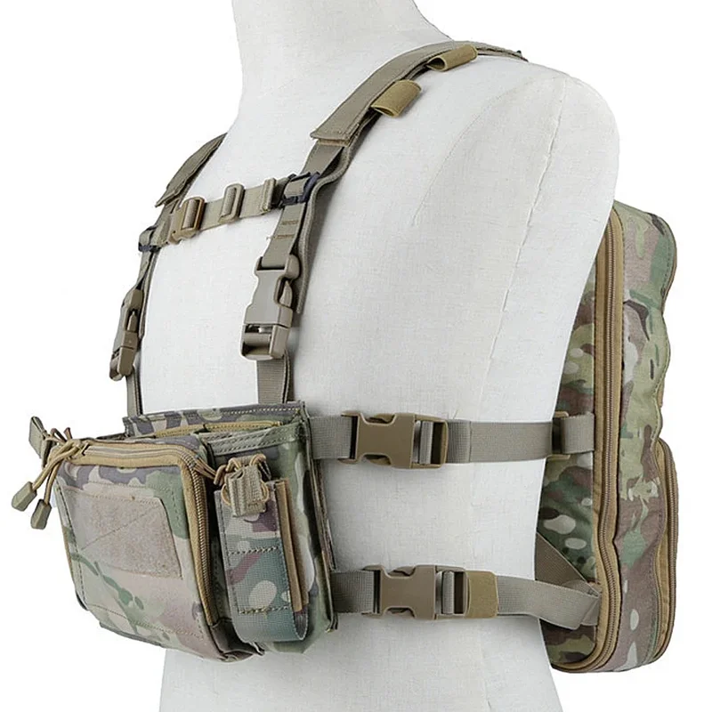 AliExpress - Sac d'alpinisme en plein air de l'armée unisexe Flatpack D3 Plus sac à dos d'hydratation plate-forme de poitrine gilet fusil AK M4 cintre