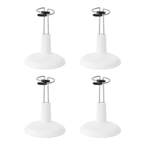4 stk Justerbare Dukkeholdere Dukkeholder Display Dukkeholder Stativ Dukke Dukke Displayholder Dukke Kjole Stativ
