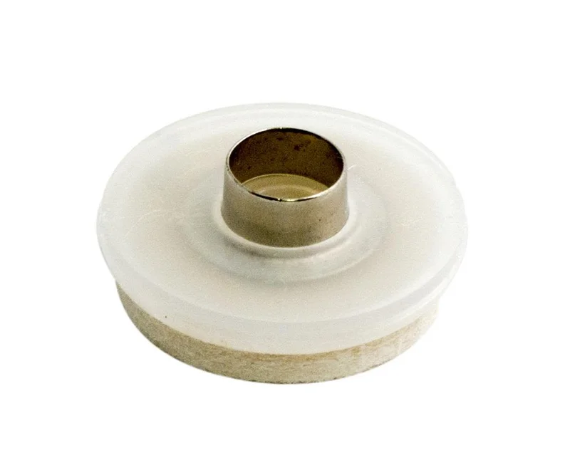 Habo 105 Gulvbeskytter med rørnagle og rørfeste 26 mm, 8-pakning, Gulv
