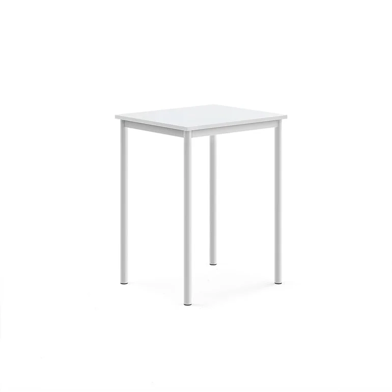 Desk BORÅS, 700x600x900 mm, white laminate, white