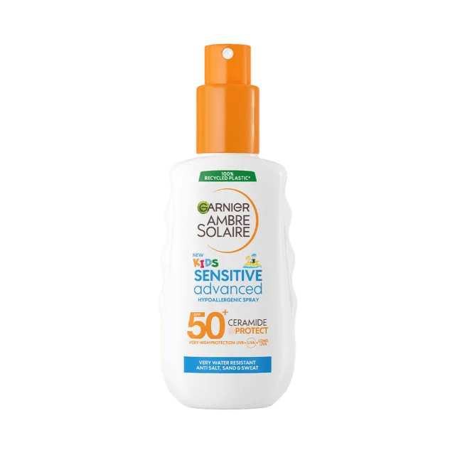 Garnier Ambre Solaire Advanced Kids Spray Spf 50 Solskydd & solvård Unisex 150 ML