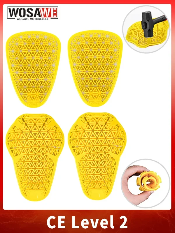 AliExpress - WOSAWE CE Niveau 1/2 Motorbroek Jeans Insert Beschermende uitrusting MTB Anti-Val Knie Heupbescherming Motorrijder Racing Kniebeschermers