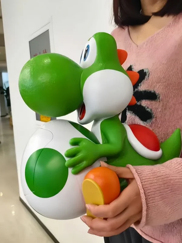 AliExpress - Offizieller Universal Super Mario Galaxy Movie Yoshi Popcorn-Eimer, Eierförmiger Sammlerstück-Snackbehälter, Getränkebecher für Mario-