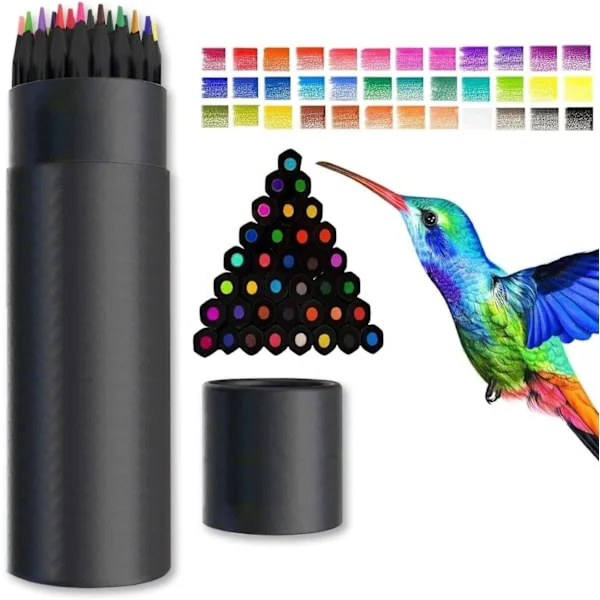 Adult Coloring Pencils, 36 Drawing Pencils, Colored Pencils, Sketch Pencils, Artist Pencils