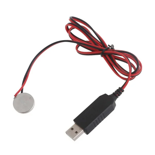 USB till 3V CR2032 Dummy Batteriladdningskabel Ersätter CR2032 3V Batteri för CR2032 Knappcellsdrivna Enheter