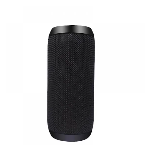Bluetooth-högtalare utomhus bärbar trådlös högtalare Bluetooth 5.0 Ljud Stark Stereo Bas Familjefest Present (Svart)